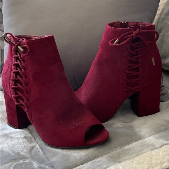 Peep Toe Booties | Poshmark